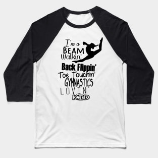 Gymnastics Lovin' Baseball T-Shirt